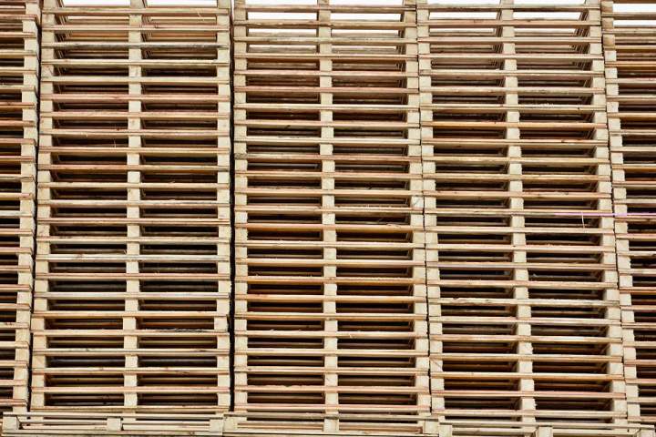 Des palettes en bois de qualité